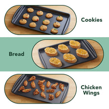 Load image into Gallery viewer, Set of 3 Non-Stick Cookie and Baking Sheets
