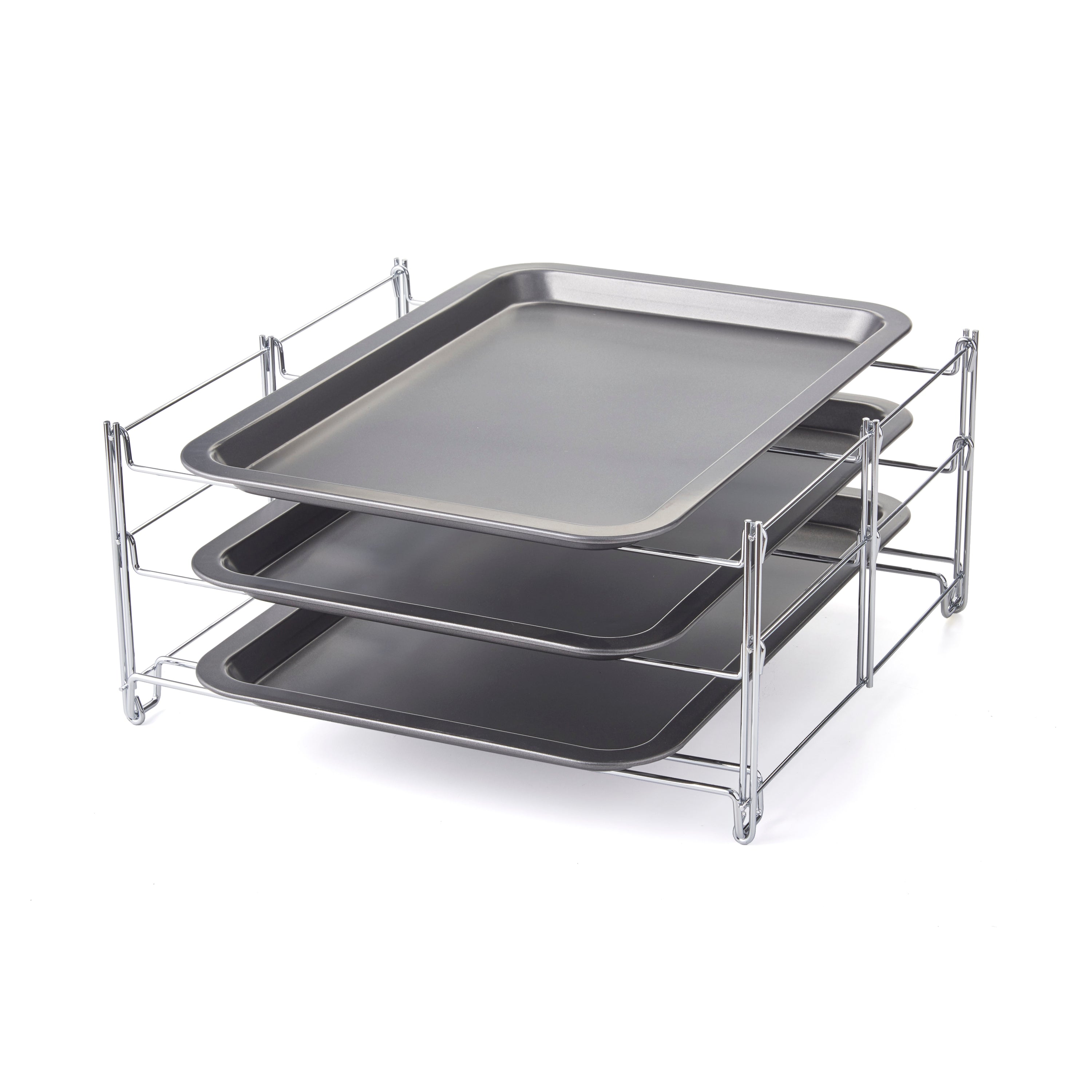 Nifty All in 1 Oven Crisper Baking Pan and Cooling Rack – Non-Stick Chrome  Plated, Each - King Soopers