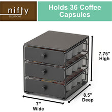 Load image into Gallery viewer, Tiered Coffee Pod Drawer
