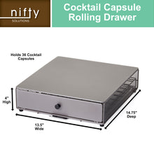 Load image into Gallery viewer, Nifty Cocktail Capsule Holder Compatible with Bartesian Cocktail Capsules
