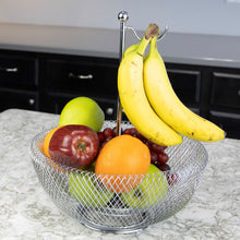 Load image into Gallery viewer, Banana Hook Mesh Fruit Bowl
