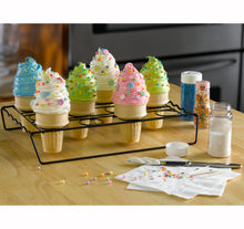 Load image into Gallery viewer, Cupcake Cone Baking Rack

